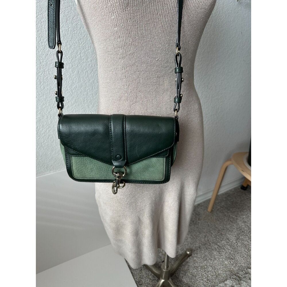 Rebecca Minkoff Hudson Moto Mini Bag Green